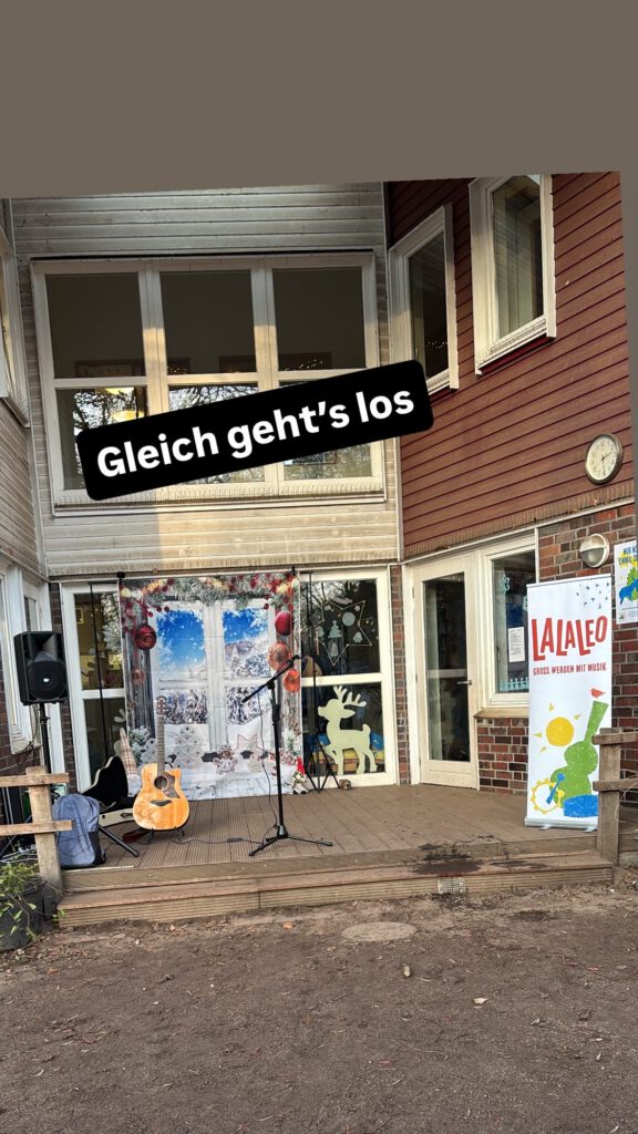 Lalaleo, Leonard auf dem Weihnachtsmarkt